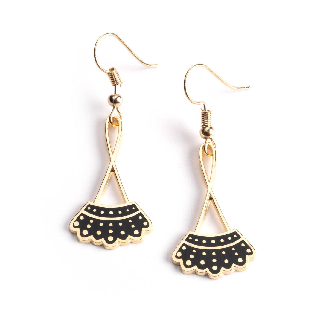 Dissent Collar Drop Earrings