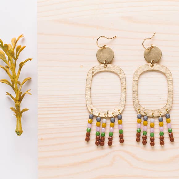 Long Statement Earrings No. 1