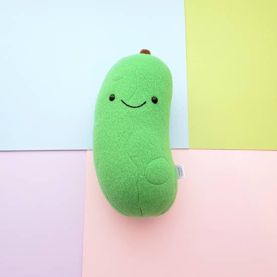 Happy Pickle Plushie