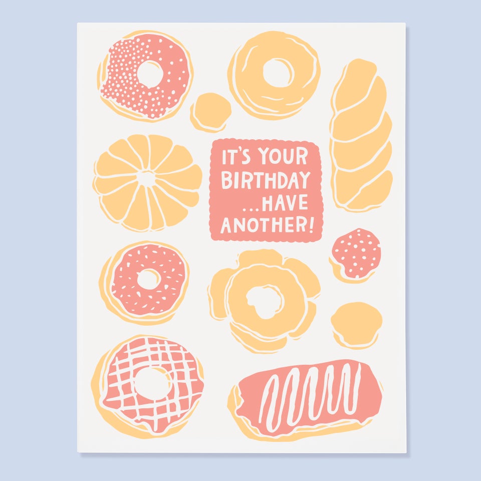 Donut Bday Card