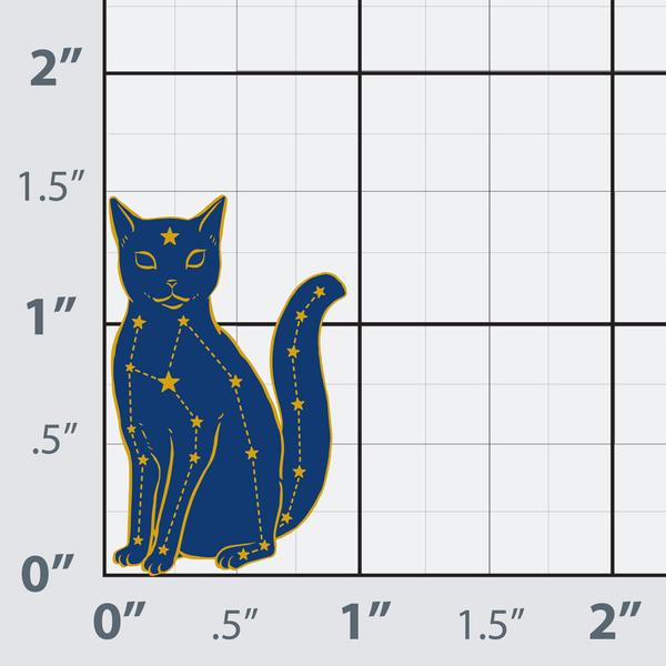 Celestial Cat Pin