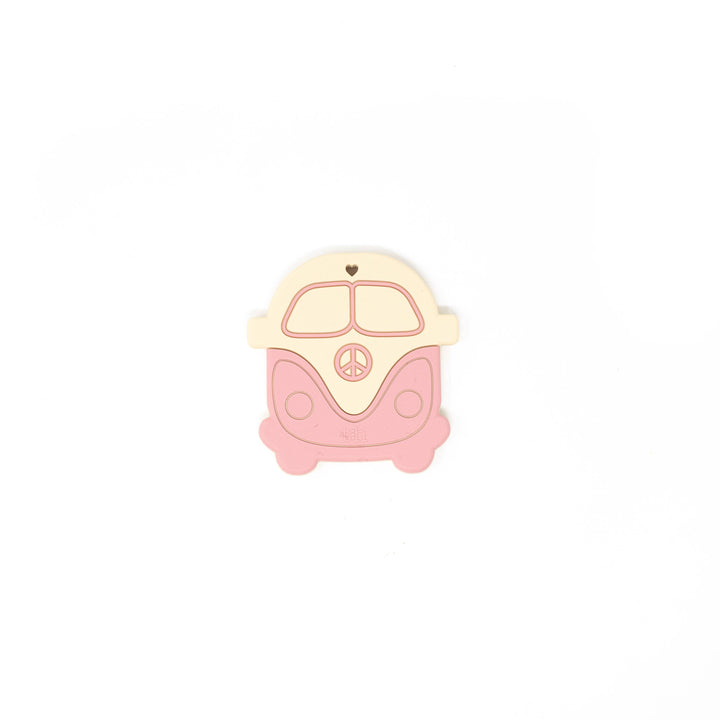 Vintage Peace Bus Silicone Teether