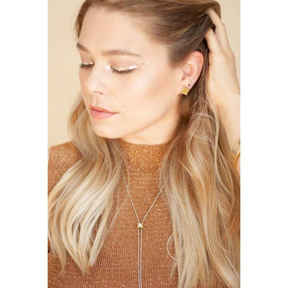 Opal Beam Bolo Necklace