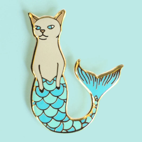 Purrmaid Pin