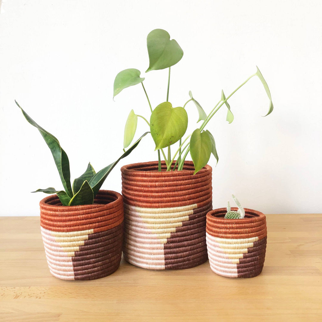 Gishamvu Basket Planter