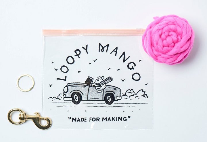 Pompom Keychain DIY Kit