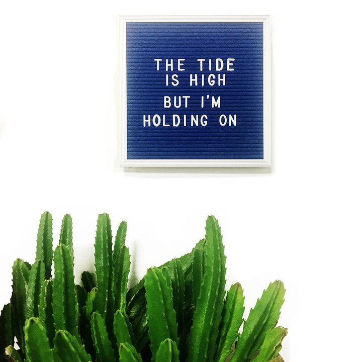 10 x 10 Letter Board - Blue