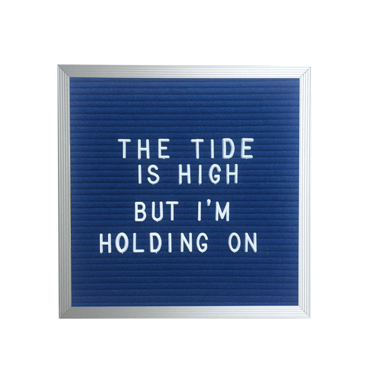 10 x 10 Letter Board - Blue