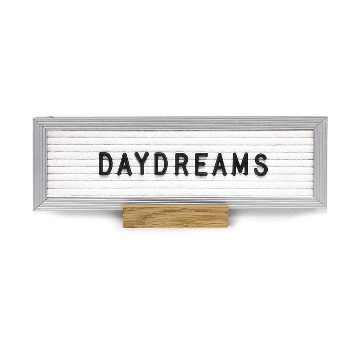10 x 3.5  Letter Board - White