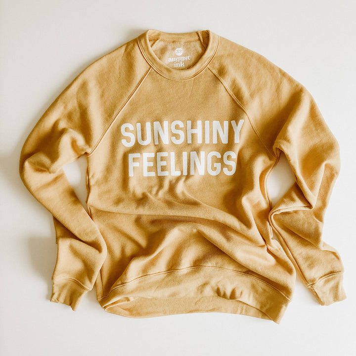 Sunshiny Feelings Fleece Sweatshirt