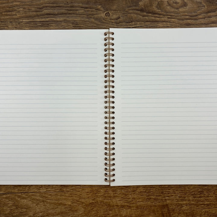 Green Floral Notebook