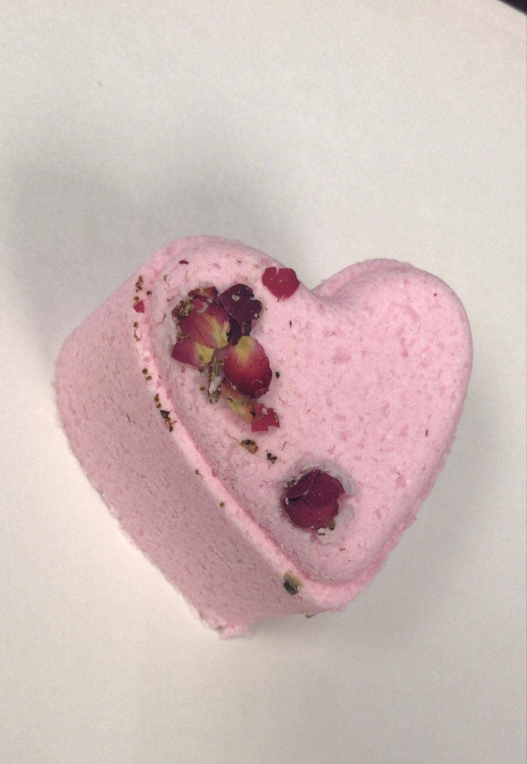 Lavender Heart Bath Bomb