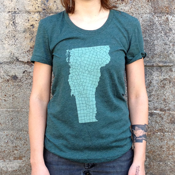 Vermont Towns Women's T-Shirt