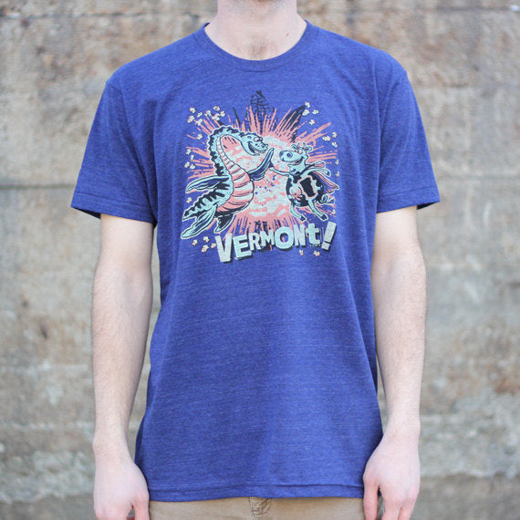 Vermont Cow and Champ Unisex T-Shirt
