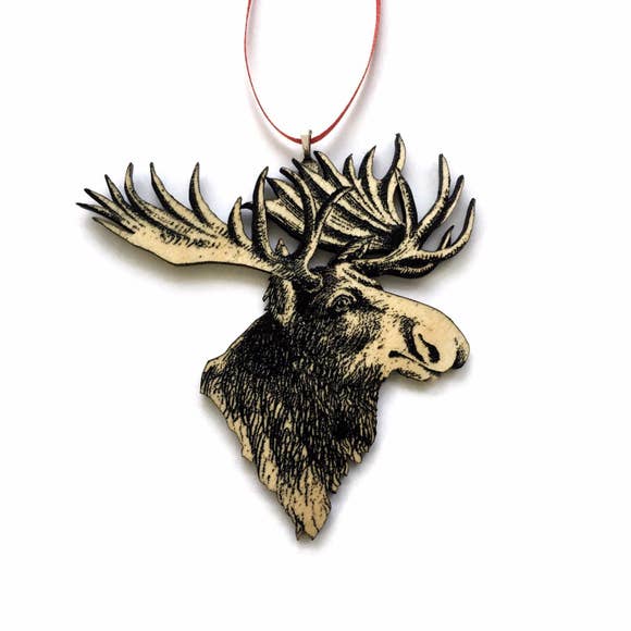 Moose Ornament