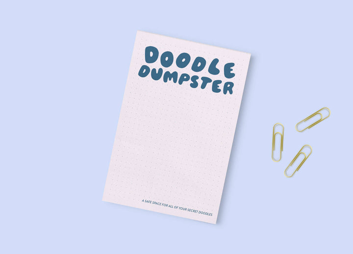 Doodle Dumpster Notepad