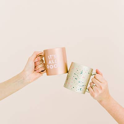It's All Good Rose Gold Mug