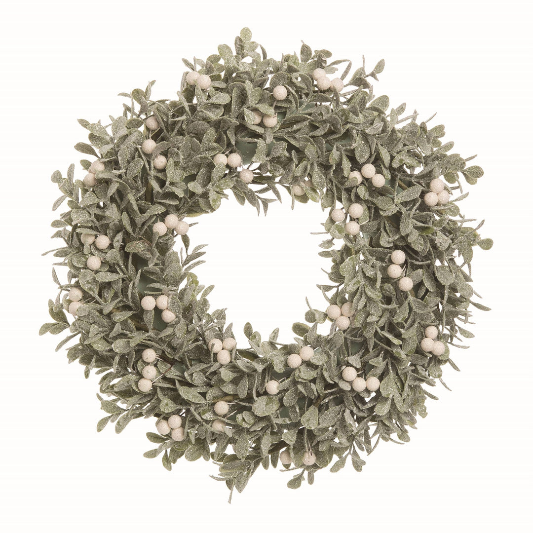 Green Winter Wonderland Berry Wreath