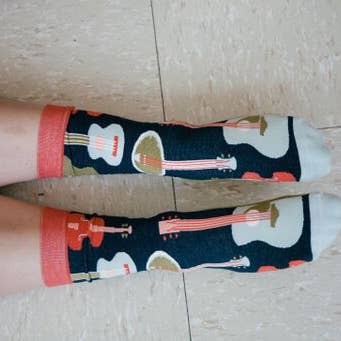 Folk Yeah Crew Socks