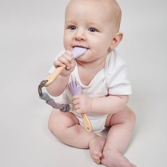 Pewter Pacifier Clip