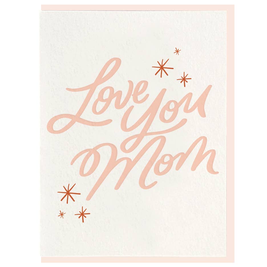Love You Mom Card