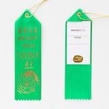 Fierce AF Tiger - Award Ribbon Card