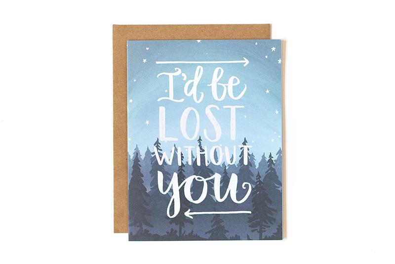 Lost Without You card