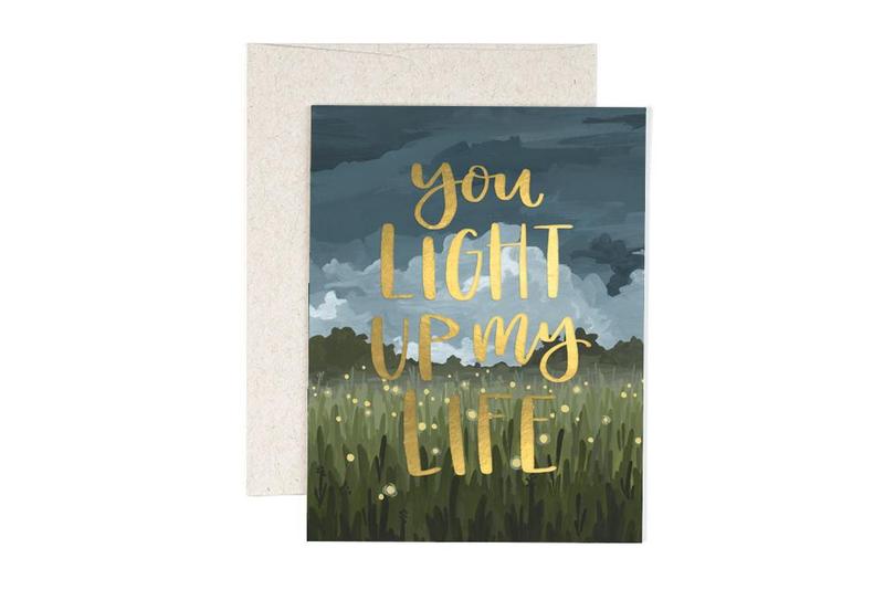 Light Up My Life card