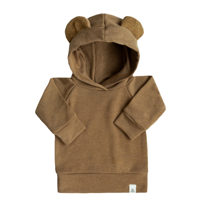 Chestnut Bear Ear Hoodie