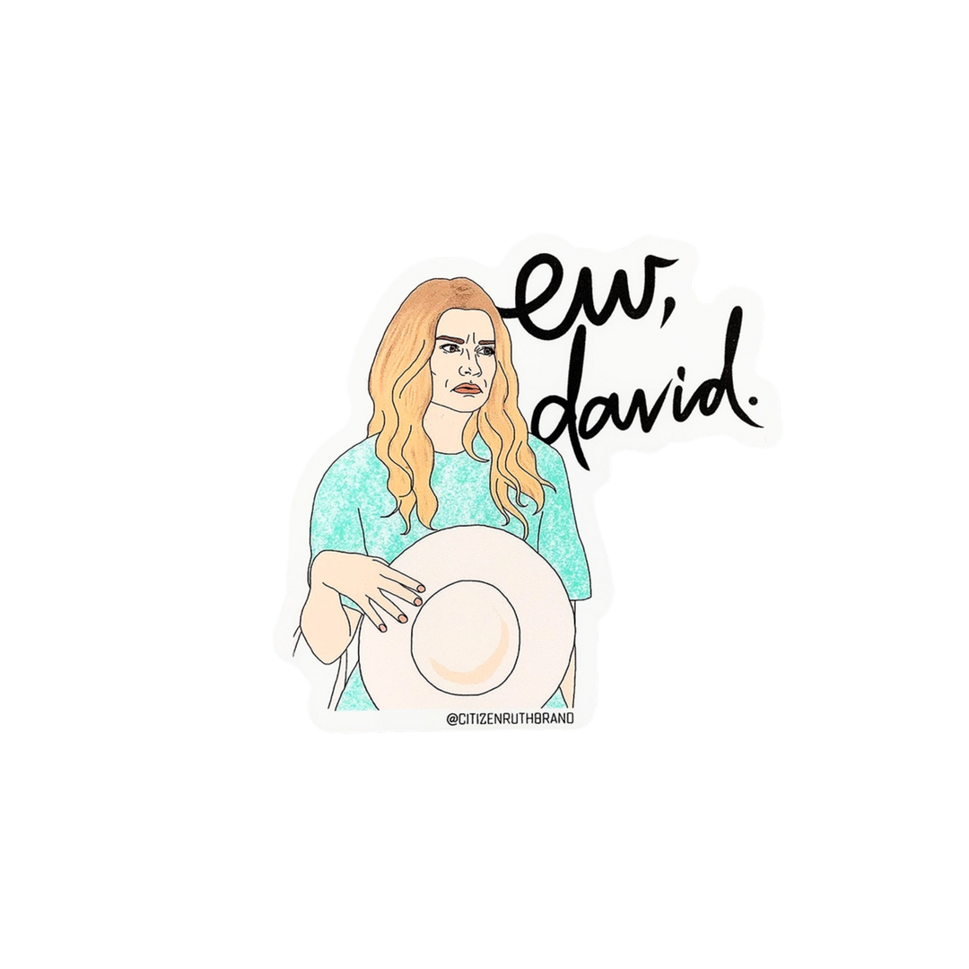 Alexis Ew David Sticker