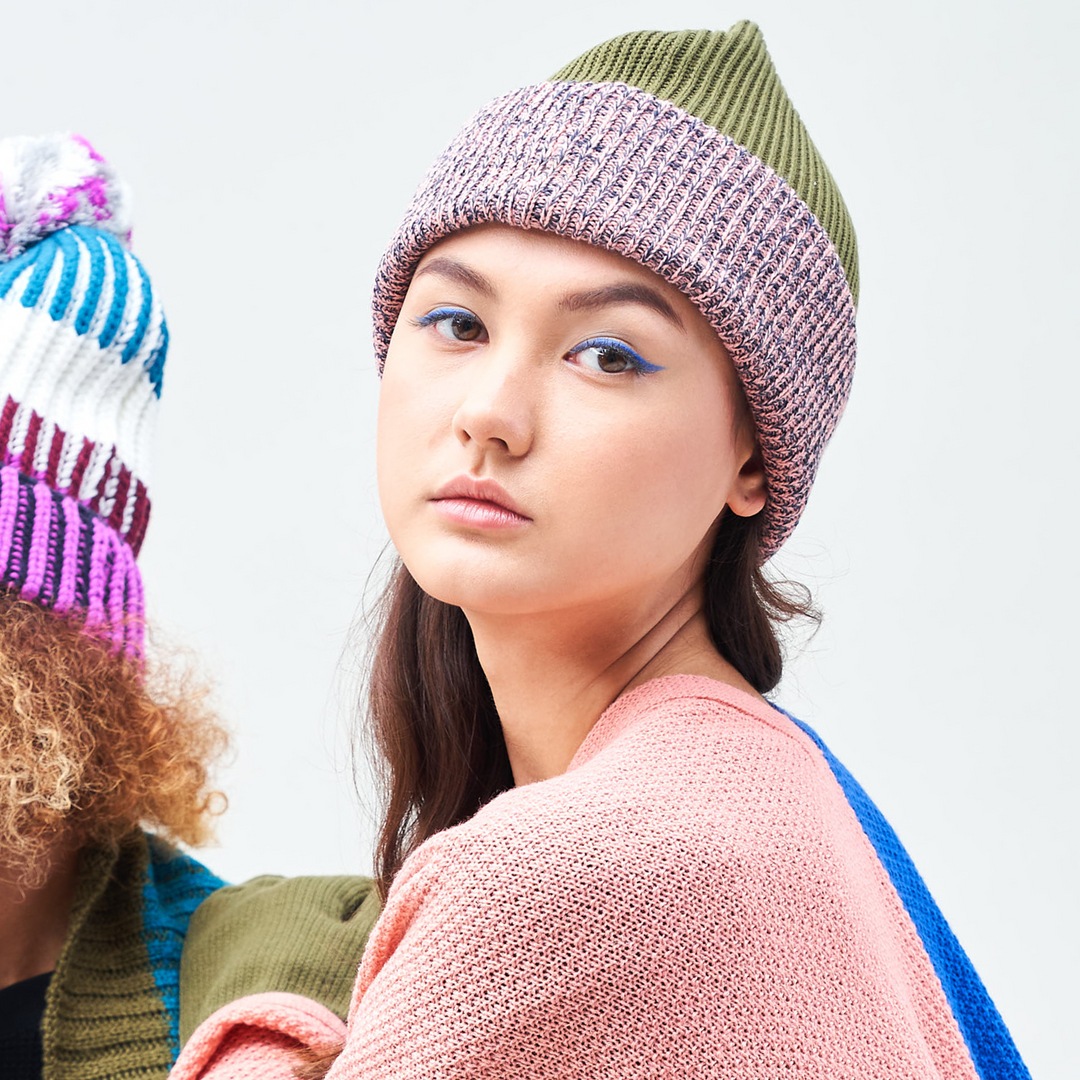 Ribbed Reversible Hat