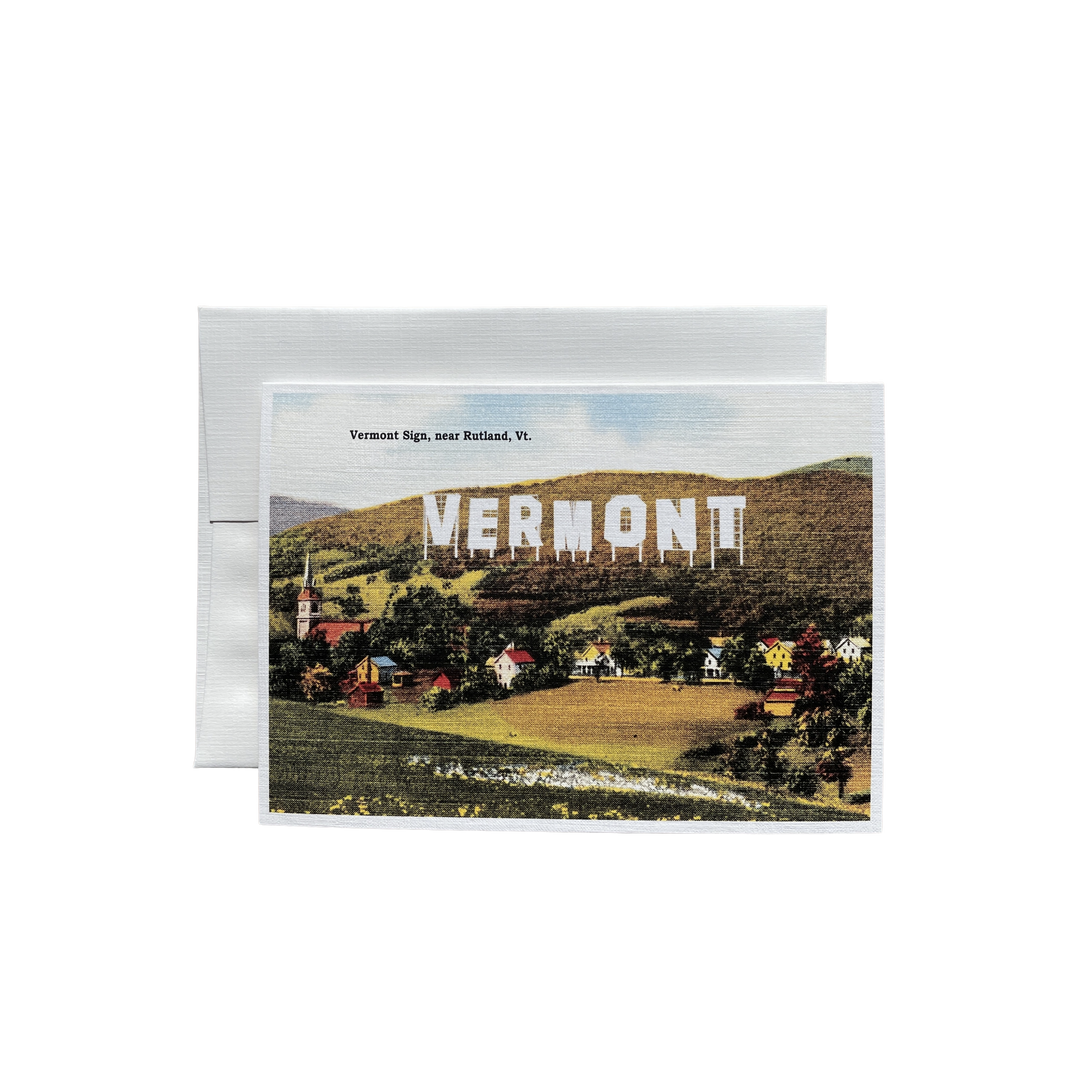 Vermont Sign Card
