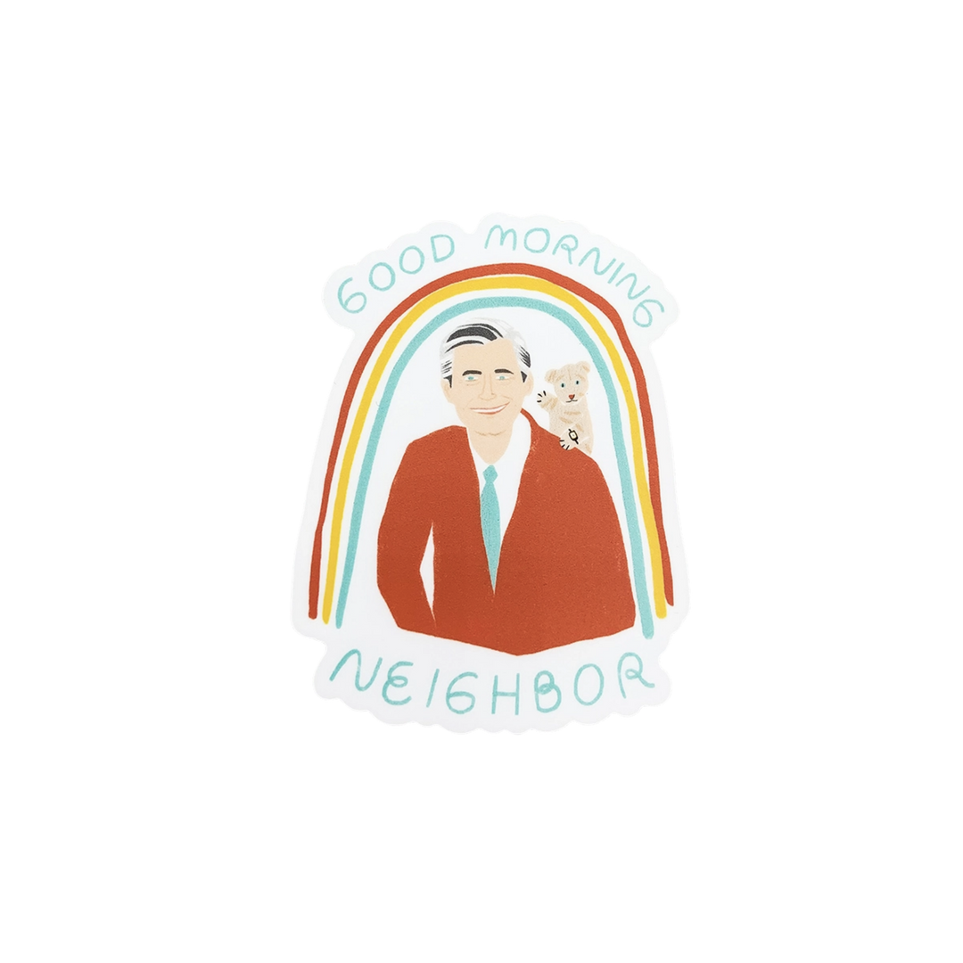 Mr. Rogers Sticker