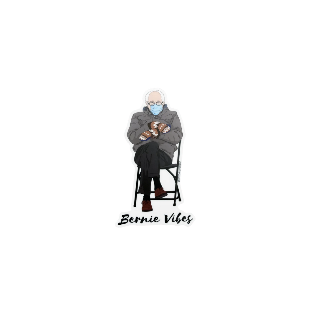 Bernie Mittens Sticker