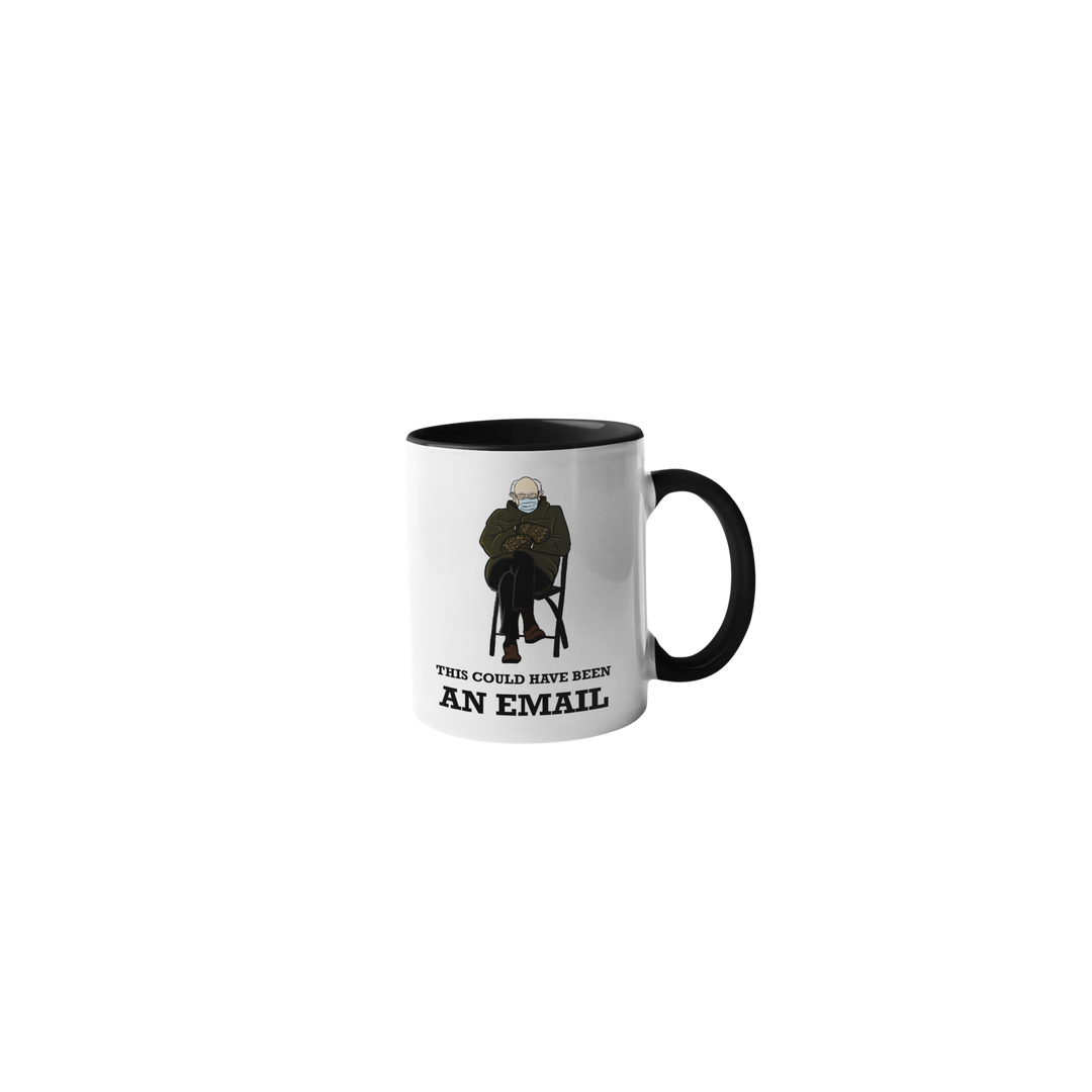 Bernie Sanders Inauguration Meme Mug