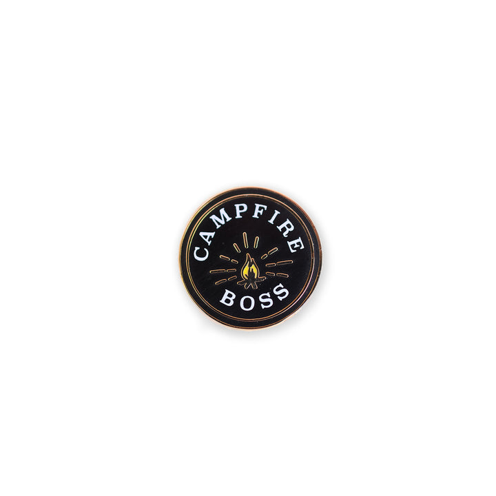 Campfire Boss Enamel Pin