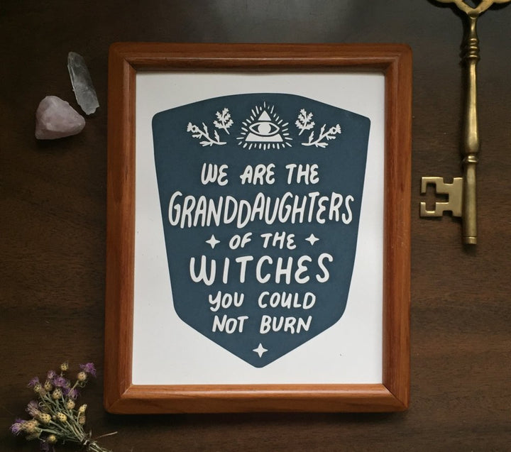 Granddaughters Freedom of the Press Print