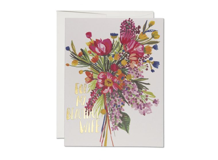 Beautiful Wife Card