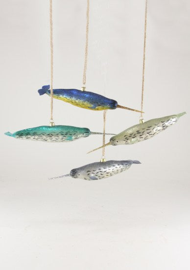 Narwhal Ornament