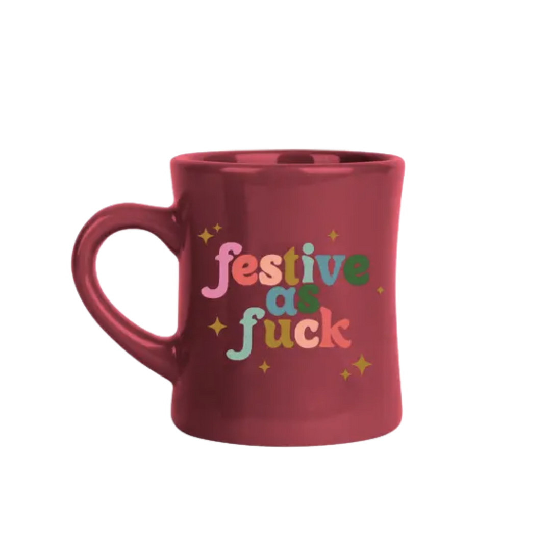 Festive as Fuck Holiday Mug