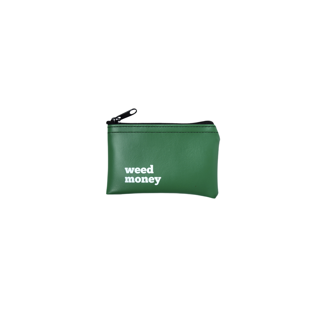 Weed Money Vinyl Zip Pouch