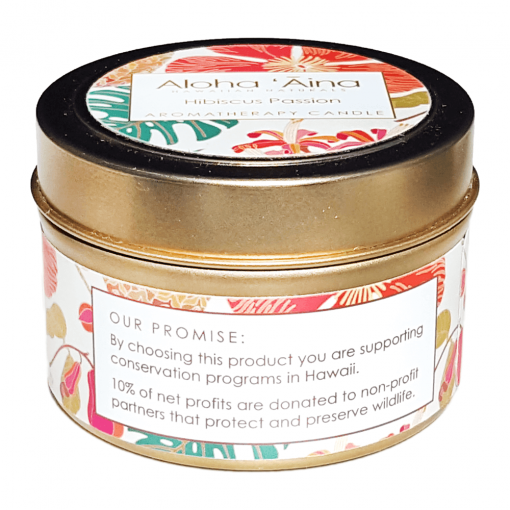 Hibiscus Passion Hawaiian Aromatherapy Candle