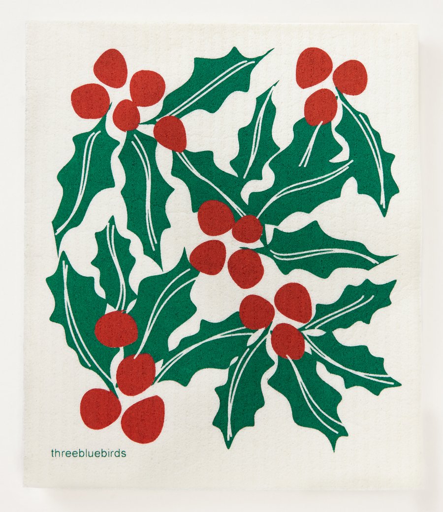 Holiday Swedish Dishcloth