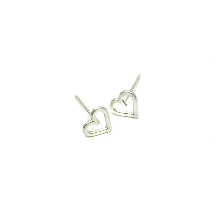 Heart Post Earrings