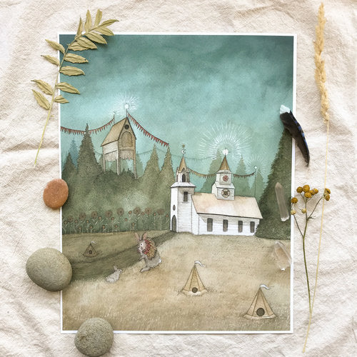 Early Lessons - Art Print
