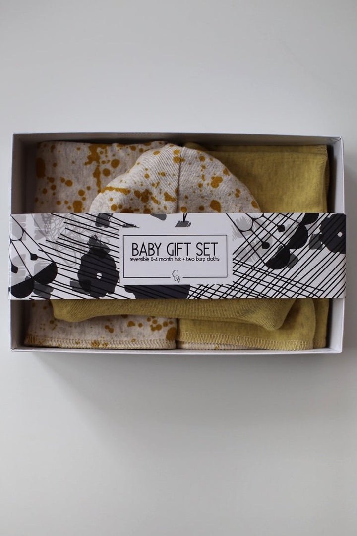 Baby Gift Set - Splatter Print