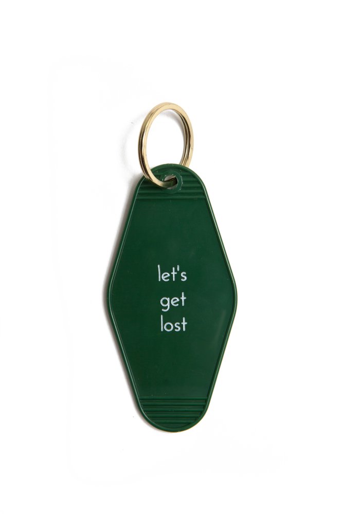 Let's Get Lost Keytag