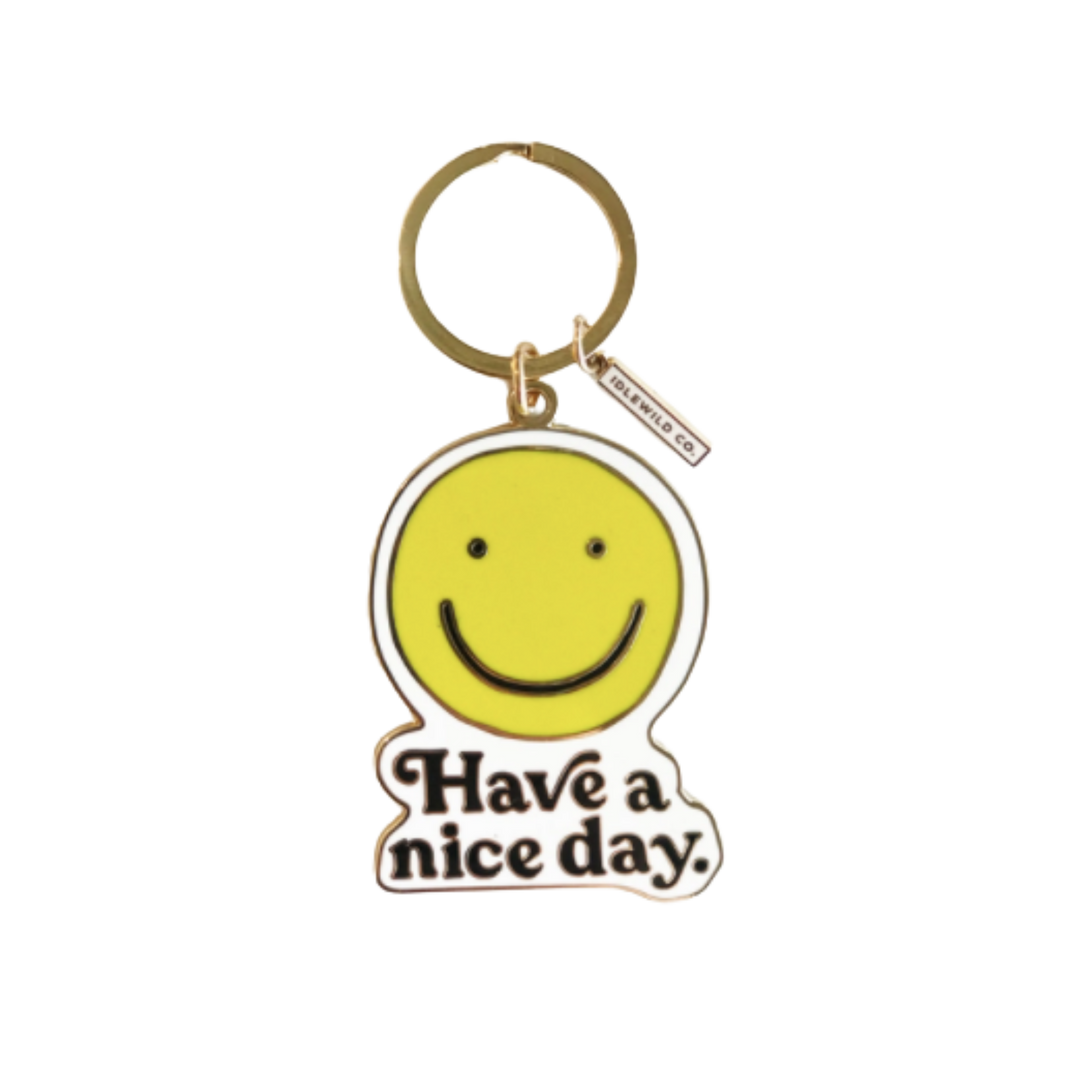 Smiley Keychain