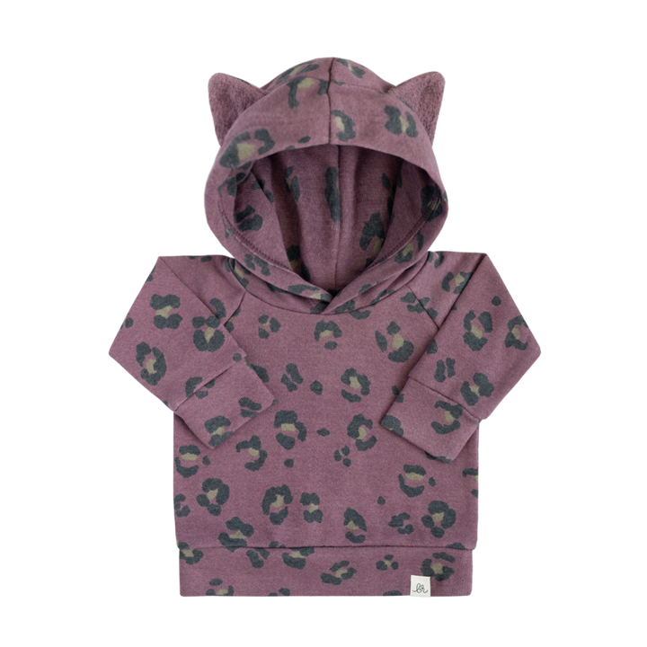Iris Cheetah Cat Ear Hoodie