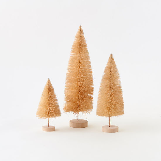 Natural Sisal Tree with Wood Base